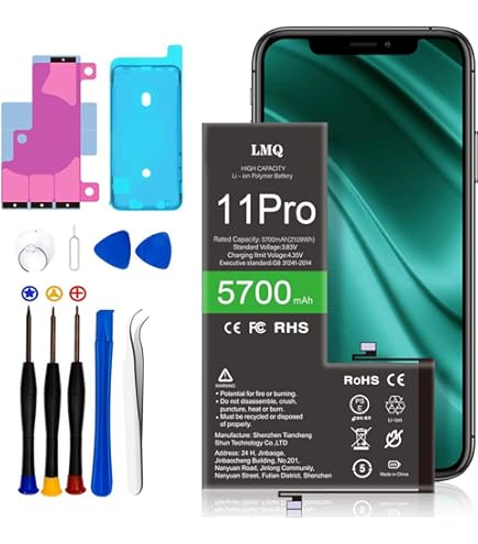 Amazon.com: ASDAWN for iPhone 11 Pro Battery Replacement (Not for
